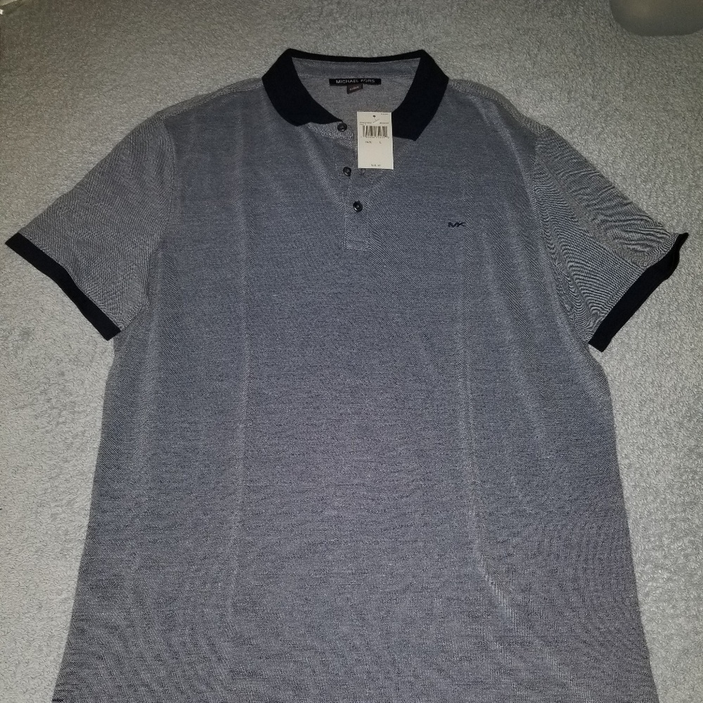 Michael Kors Men's Polo Style Shirt Large
